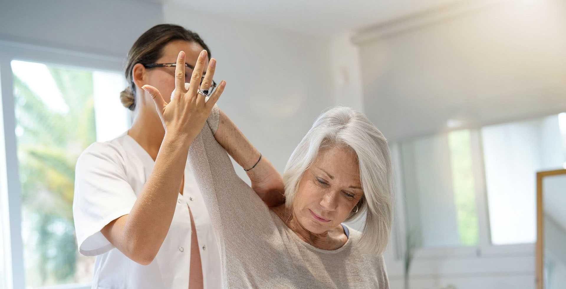 Behandlung in der Physiotherapie bei KIRINUS