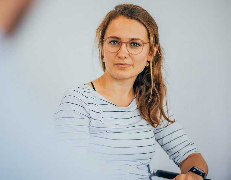 Gesprächssituation zwischen zwei Personen