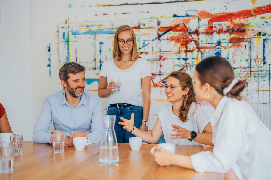 Gruppentherapie im Kunstraum