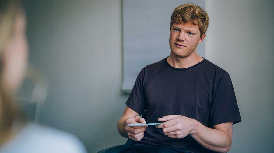 Gesprächssituation während der Therapie bei KIRINUS