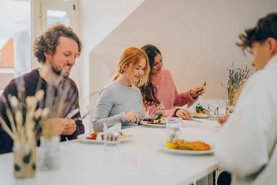 Esszimmer der Tagesklinik für Kinder und Jugendliche