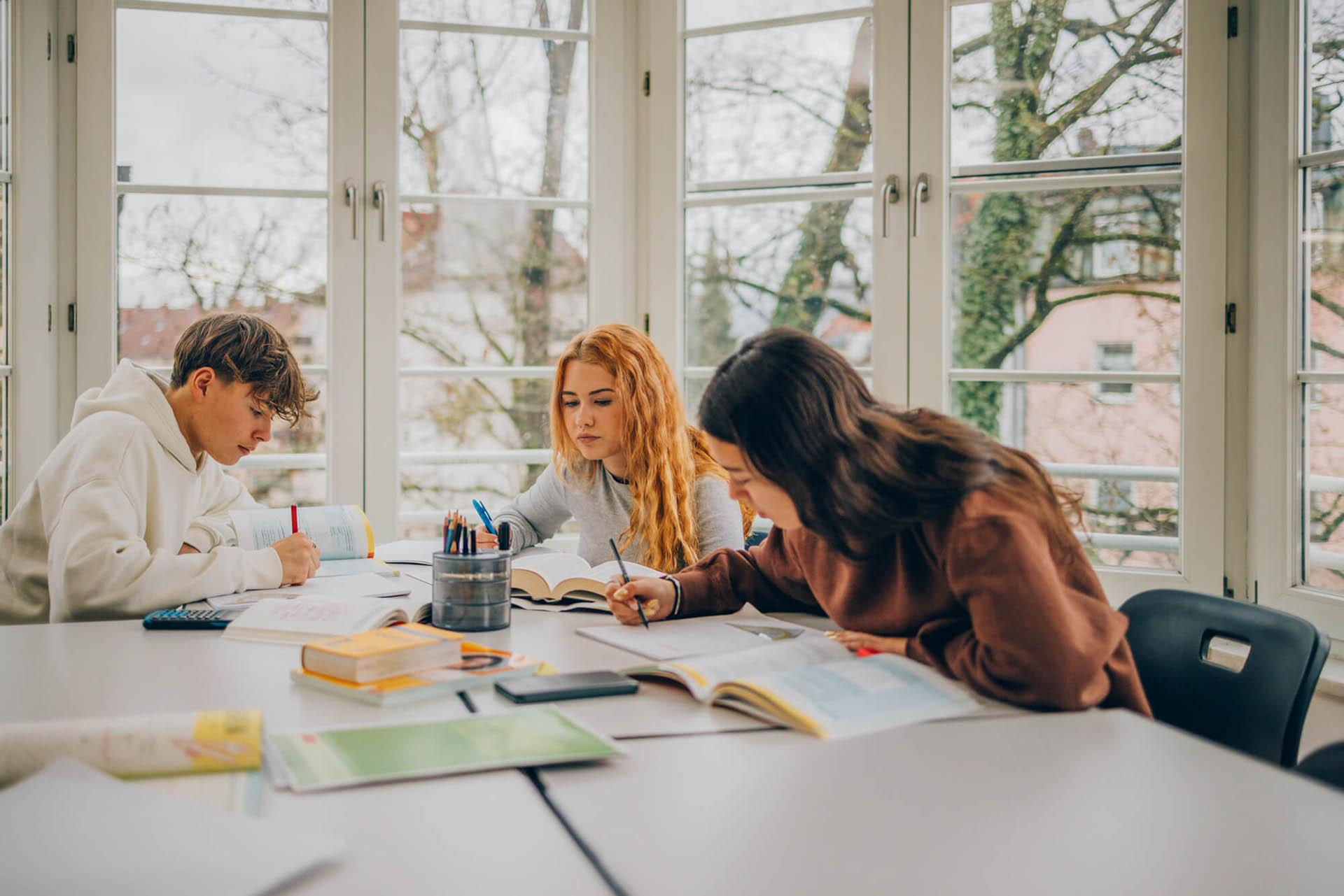 Unterrichtssituation in der Tagesklinik für Kinder und Jugendliche